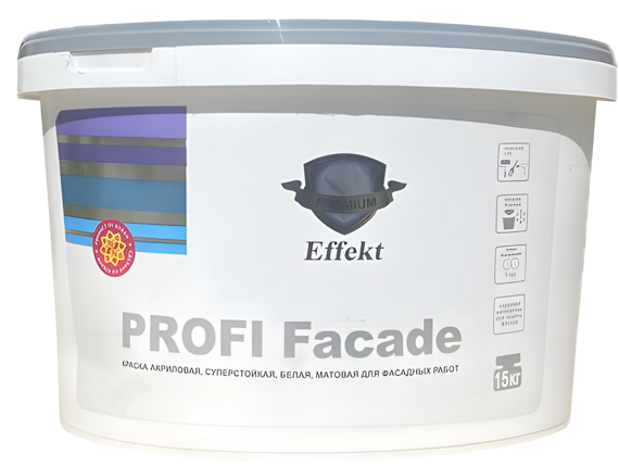 Краска фасадная PROFI Facade PLUS серии "EFFEKT" Краска фасадная PROFI Facade PLUS серии "EFFEKT"