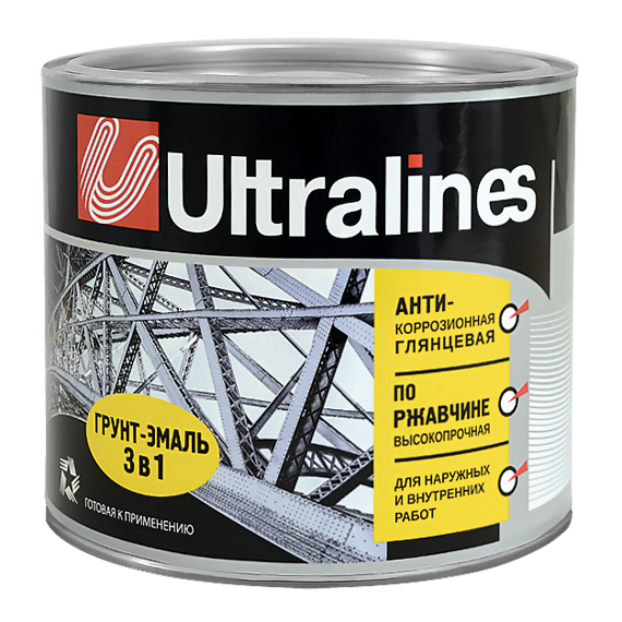 Грунт-эмаль 3 в 1 Ultra Lines Грунт-эмаль 3 в 1 Ultra Lines